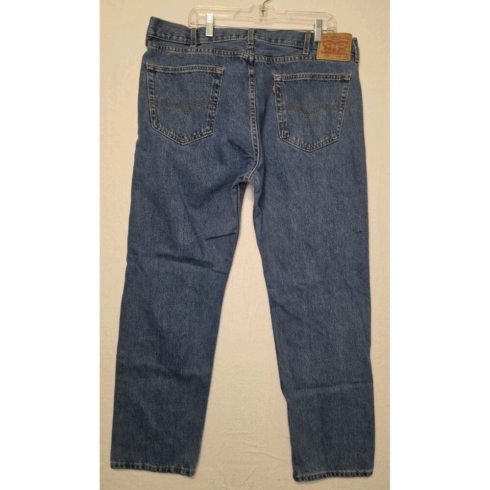 Levi's 505 Jeans Size 40x32 (Actual 40x31.25) Denim Straight Fit Men's Classic